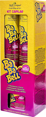 Kit Capilar Bababell Com Cheirinho De Babalu - Bell Corpus