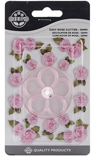 Jem Easy Rose Fondant Cutter, Para Decoración De Pasteles, 2