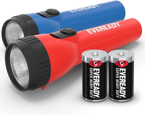 Eveready Linterna Led Multipaquete  Brillante Y Duradera  Ba