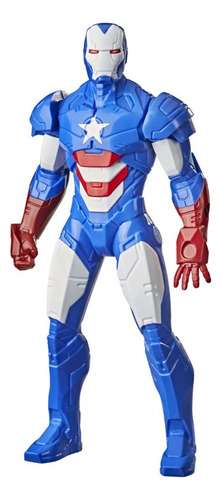 Figura De Acción Marvel Olympus Iron Patriot 24cm