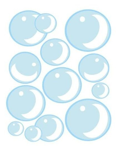 Create-a-mural: La Burbuja Etiquetas De La Pared  Burbujas