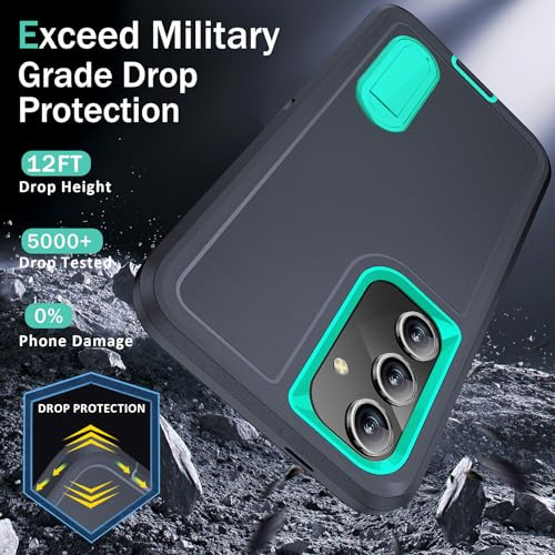 Funda Para Galaxy S24 Azul Oscuro/aqua Azul 6.1 PuLG Uso Rud