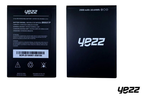 Batería Original Yezz Max 1 Plus  #max1pb199