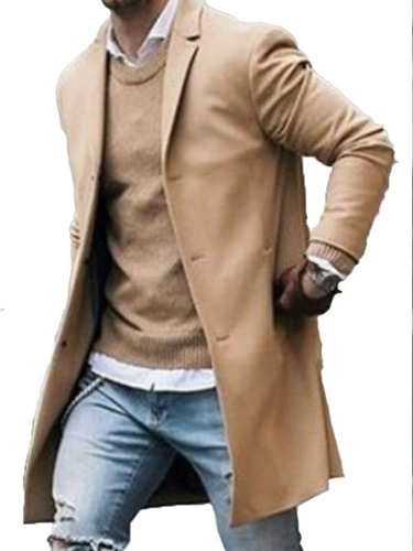 Chaqueta De Tweed Para Hombre Informal Y Elegante [u]