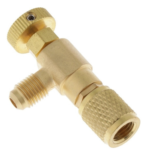 . Adaptador De Seguridad R22 + Válvula De Bola R410