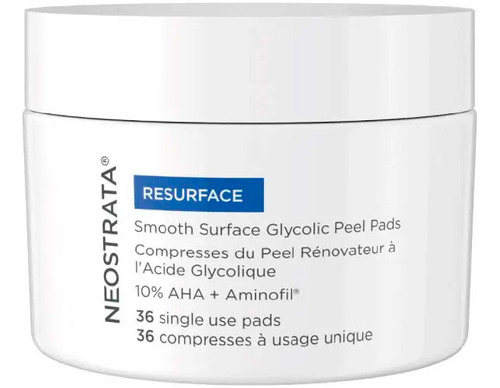 Neostrata Resurface Peeling Glicolico Pads Antiedad 10% Aha