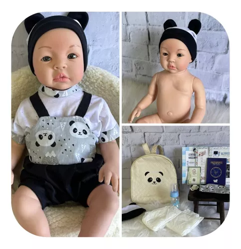 Boneco Bebê Reborn Realista Menino Will By Baby Dolls