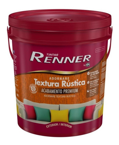 Textura Adornare 16,2l Rustica Branco / Base Pastel Renner