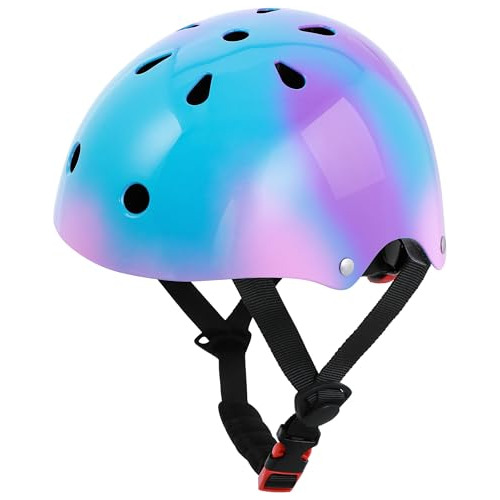 Dinilemu Kids Bike Helmet Color Gradient Toddler Youth Helme