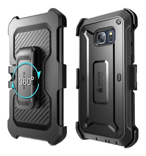Case Supcase Para Galaxy S7 Edge Protector 360° C/ Gancho