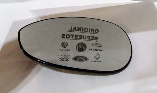 Espejo Vidrio Con Base Fiat Punto 2007 Al 2017 Orig Ftm
