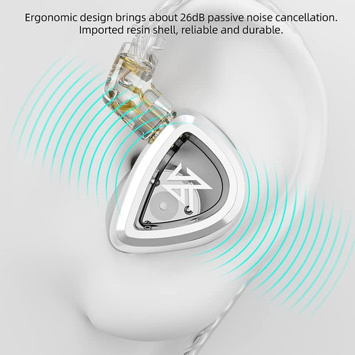 Kz Eda Auriculares Con Controlador Dinámico, Auriculares Con