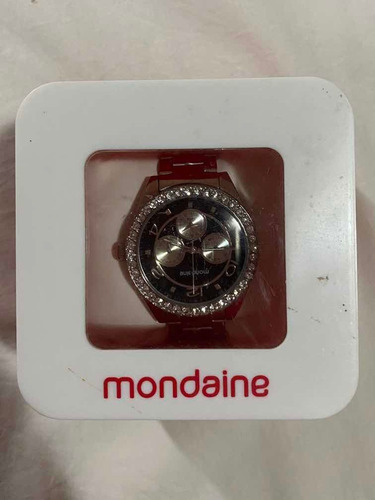 Relógio Mondaine Prata Com Strass