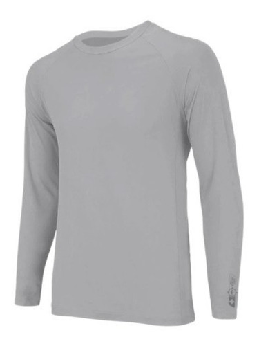 Blusa Prolife Masculina Explorer Repelente Uv - Cinza