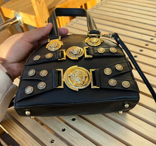 Versace Mini Bag Bondage Medusa Medallion 1992