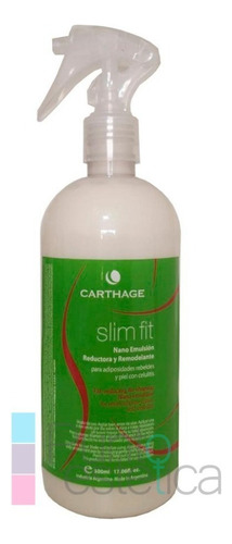  Carthage Slim Fit Nano Emulsion Adiposidad Celulitis Reducto Tipo De Envase Pote