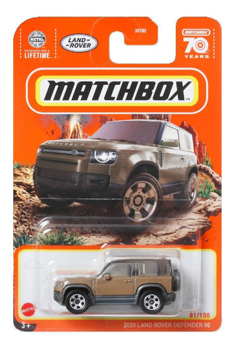 Conceptos básicos de Matchbox Land Rover Defender 90 2020 - Mattel