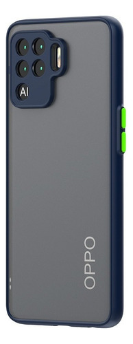 Capa Oppo Com Protetor De Câmera Fosco Resistente