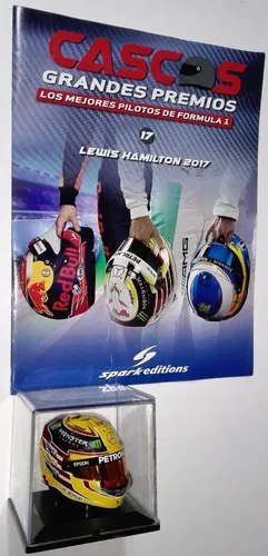 Casco Lewis Hamilton 2017 Cascos Formula Uno Escala 1/5
