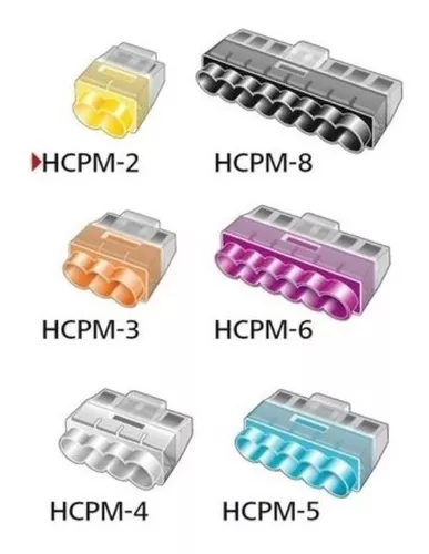 Conector Empalme Ficha Hecp 5 Cable Hellerman Tyton Pack X15 - $ 11.244