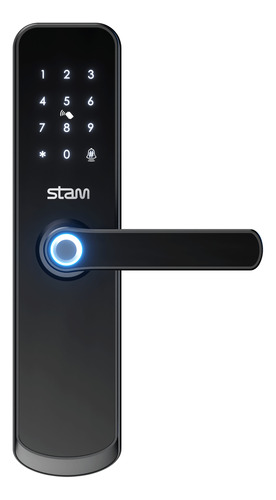 Fechadura Eletronica Digital Stam S Air Biometrica Senha Tag