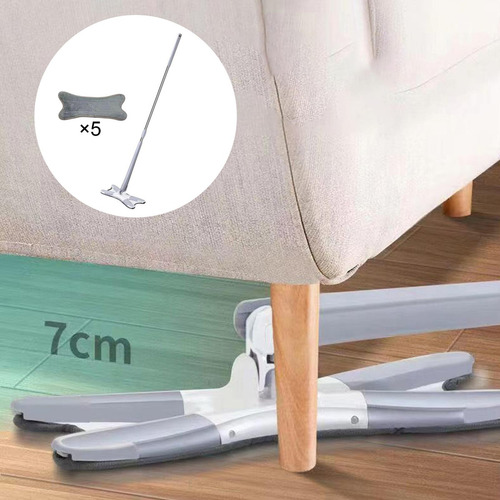 _ Fregona Plana De Microfibra Para Limpieza De Suelos