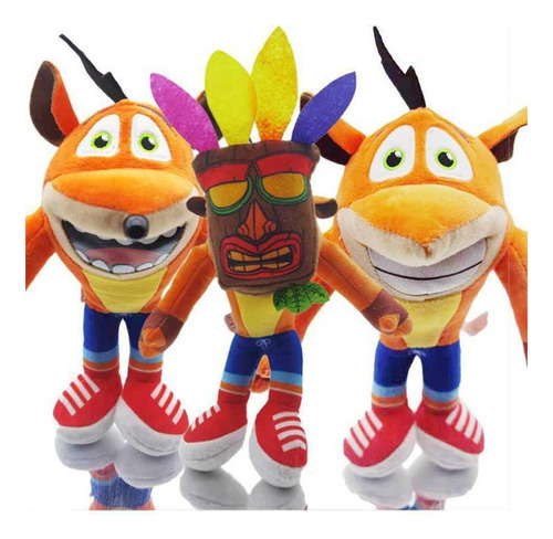 Muñeco De Peluche Infantil Crash Bandicoot Estilo 1