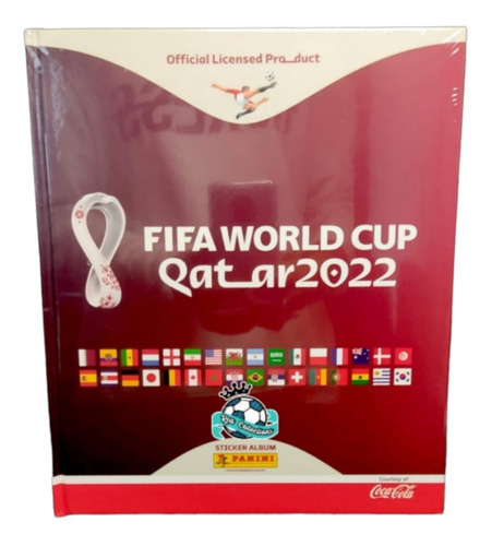 Álbum Pasta Dura Mundial Qatar 2022 Versión Coca Cola Panini