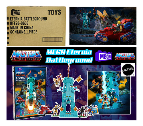 Eternia Masters Of The Universe Set Construcción Original