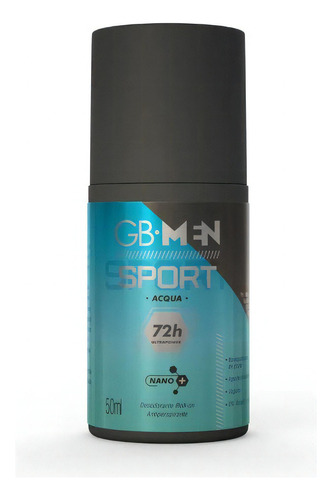 Desodorante Roll-on Gb Men Sport Acqua 50ml Fragrância acqua sport