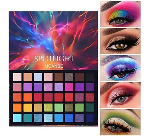 Ucanbe Spotlight Ojoshadow Paleta Profesional 40 8bf8t