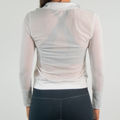 Imagen 3 de 3 de Chaqueta Rinat Vale Blanca