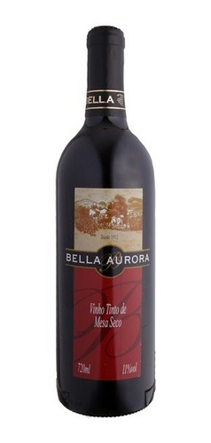 Vinho Tinto Seco Bordô 720ml - Bella Aurora