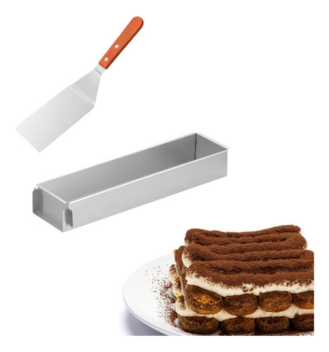 Li Máquina Para Hacer Pasteles Rectangulares Molde Largo Par