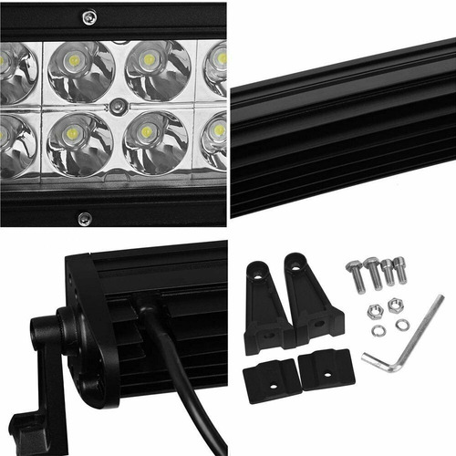 Faro Barra 40 Leds Curva 60cm 120w Camionetas 4x4 Jeep A-vip