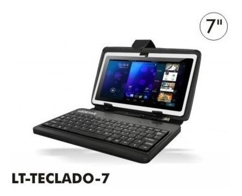 Ledstar Estuche 7 Con Teclado Para Tablet 12 Pagos Mp!! -
