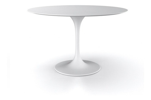 Mesa Eames Comedor Redonda Base Madera Diametro 80 Cm