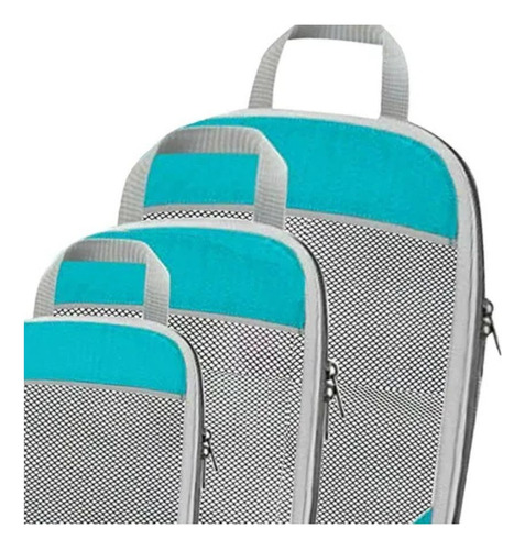 Set Organizador De Valija 3 Piezas Para Viajes Plegables Sas Travel