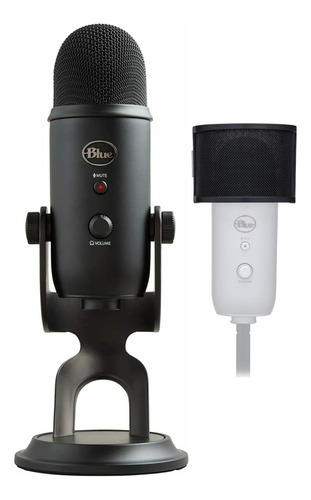 Blue Microphones Yeti (blackout) Paquete De Micrófono Usb Pr