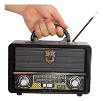 Comprar Parlante Portatil Bluetooth Usb Y Radio Am Fm Sw Onda Corta 