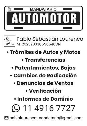 Gestoría Del Automotor Y Tramites En Generales