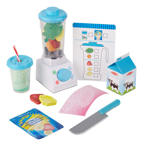 Melissa & Doug, Set De Juego Para Hacer Smoothies
