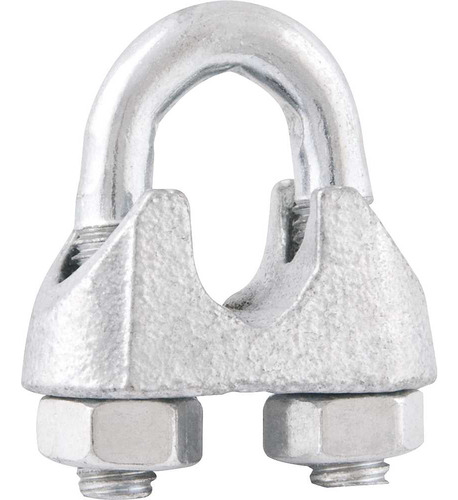 Clips Grampo Para Cabo De Aco 22mm 7/8 Pol 10 Unidades