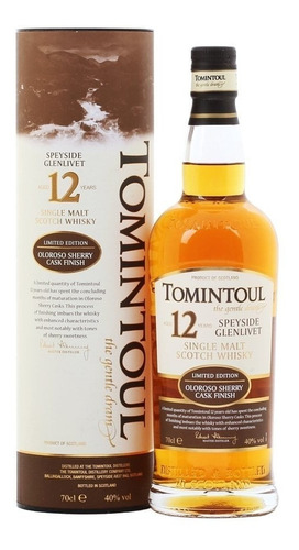 Whisky Tomintoul 12 Años Oloroso Sherry Cask Ed. Limitada