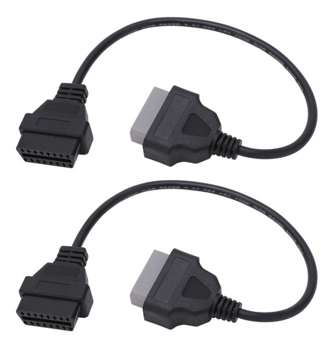 Conector De Diagnóstico Obd2, 1 Par De Cables De 14 A 16 Pin