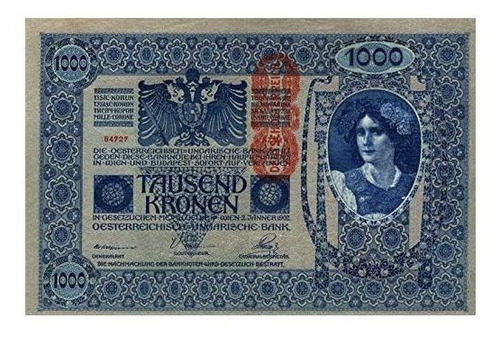 Billetes Antiguos - El Billete De 10 Idiomas, Imperio Austro