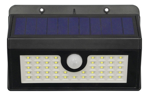 Imagen 2 de 6 de Reflector Lampara Solar Led Solarshine Luz Exterior 45 Leds