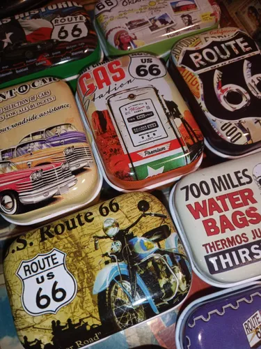 Latas Recuerdo De La Ruta 66 Eeuu // Nuevo //belgrano