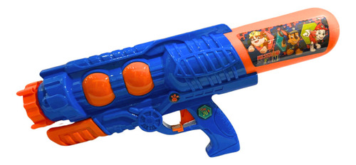 Lanzador Agua Paw Patrol Triple Tanque 40 Cm Largo