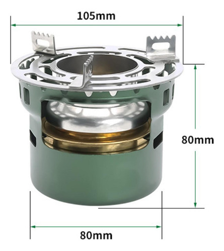 5 Soporte Para Olla De Acampada, Utensilios De Cocina,